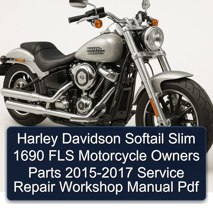 Harley Davidson Softail Slim 1690 FLS Motorcycle Owners Parts 2015-2017 Service Repair Workshop Manual Pdf