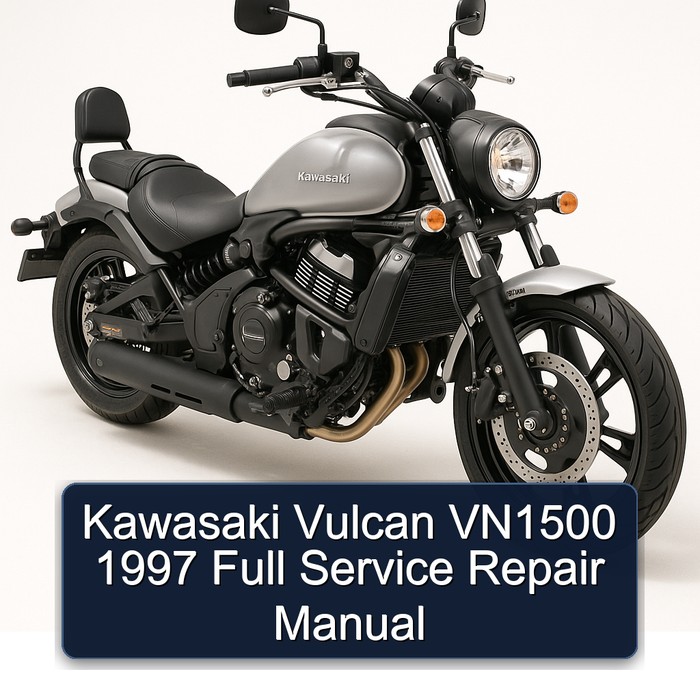 Kawasaki Vulcan VN1500 1997 Full Manual de servicio y reparación