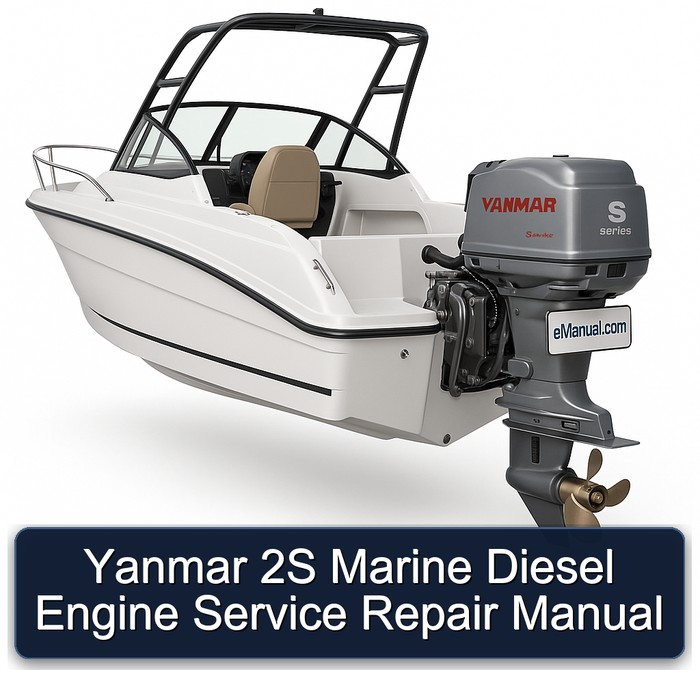 Yanmar 2S Marine Diesel Engine Manual de servicio y reparación