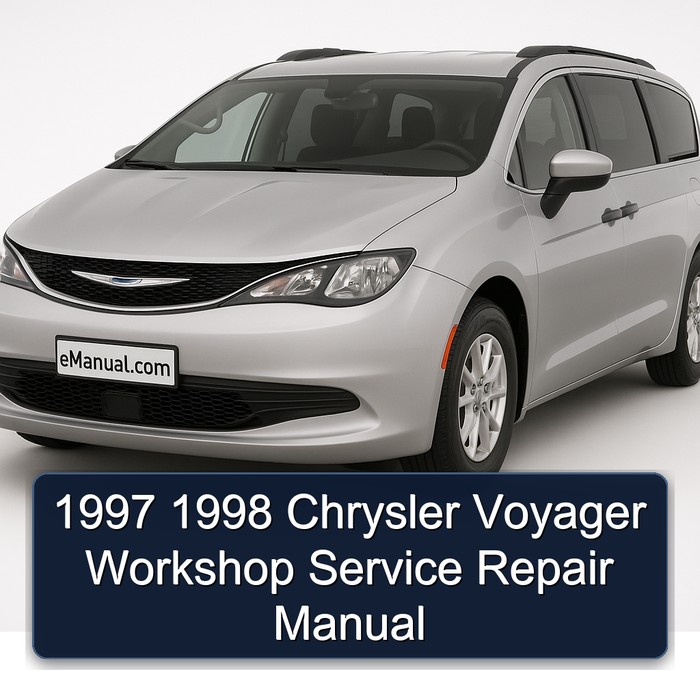 1997 1998 Chrysler Voyager Workshop Manual de servicio y reparación