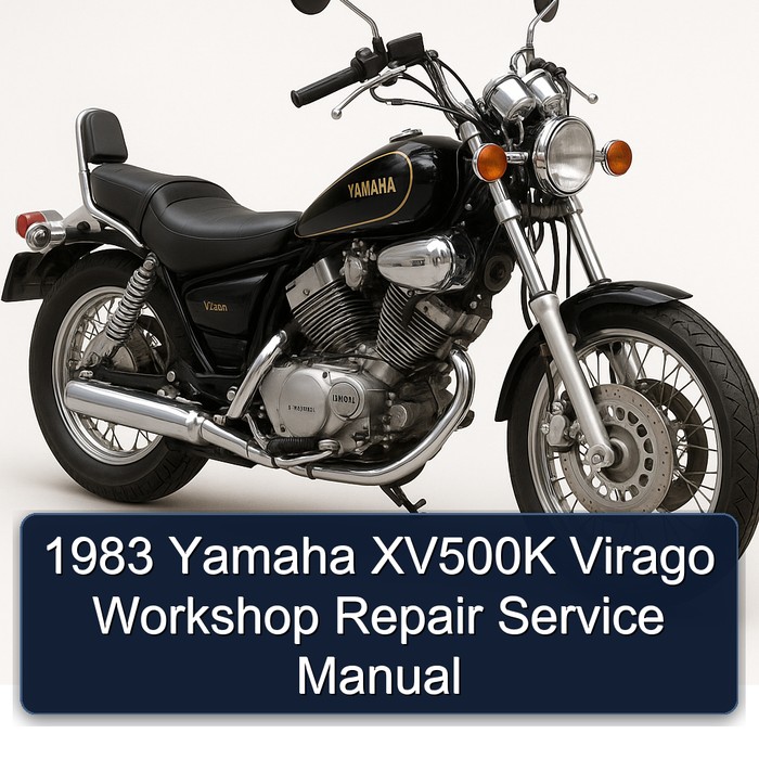 1983 Yamaha XV500K Virago Workshop Repair Service Manual