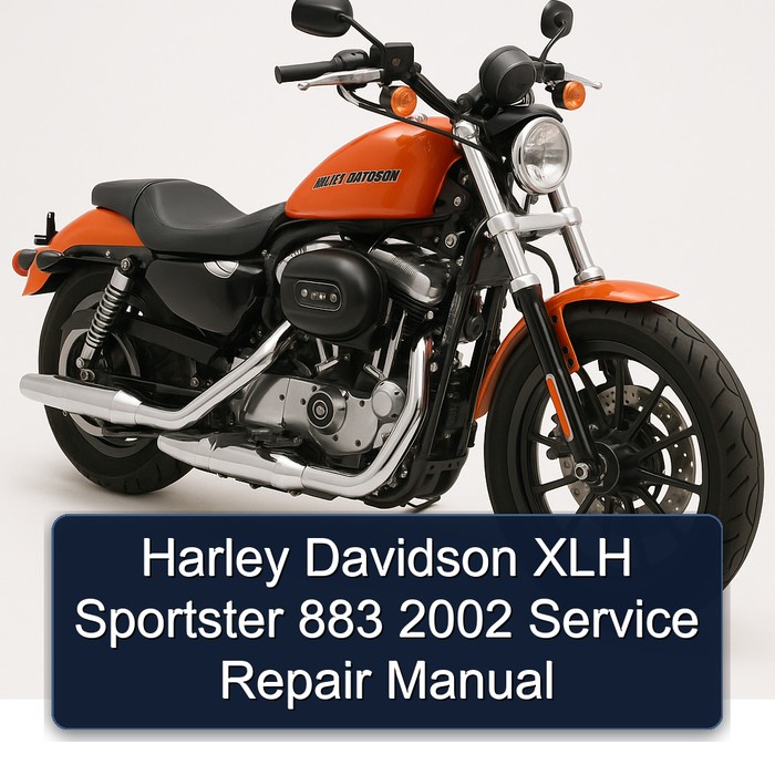 Harley Davidson XLH Sportster 883 2002 Service Repair Manual