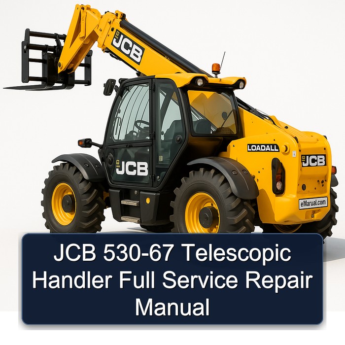 JCB 530-67 Telescopic Handler Full Service Repair Manual