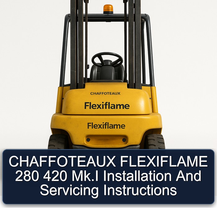 Chaffoteaux Flexiflame 280 420 Mk.i Installation and Servicing Instructions PDF Download