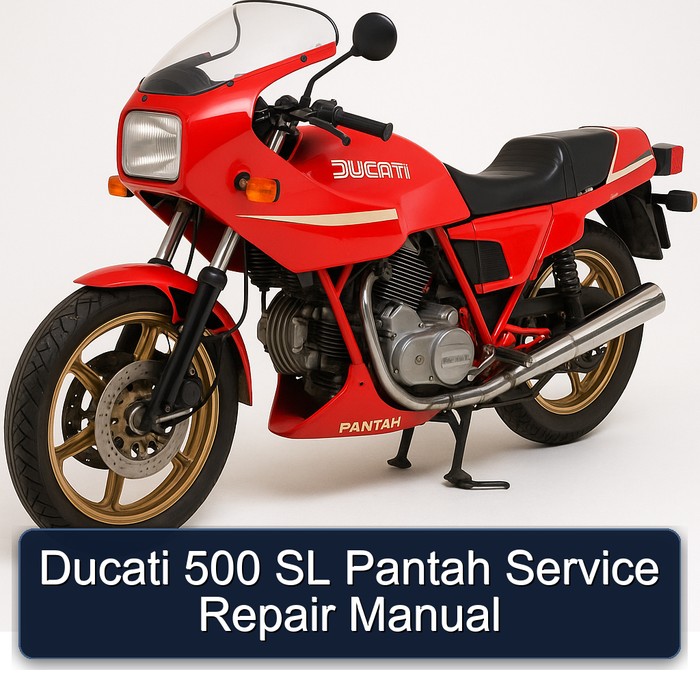 Ducati 500 SL Pantah Manual de servicio y reparación