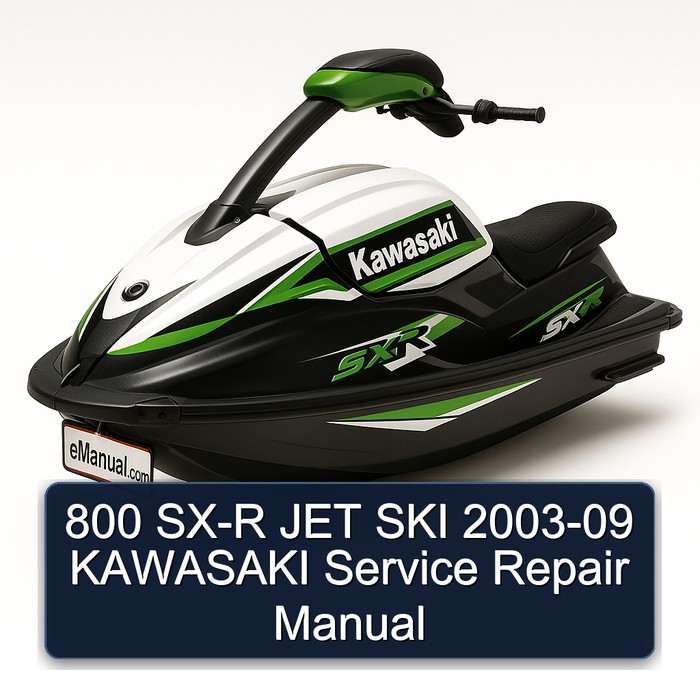800 SX-R JET SKI 2003-09 KAWASAKI Service Repair Manual