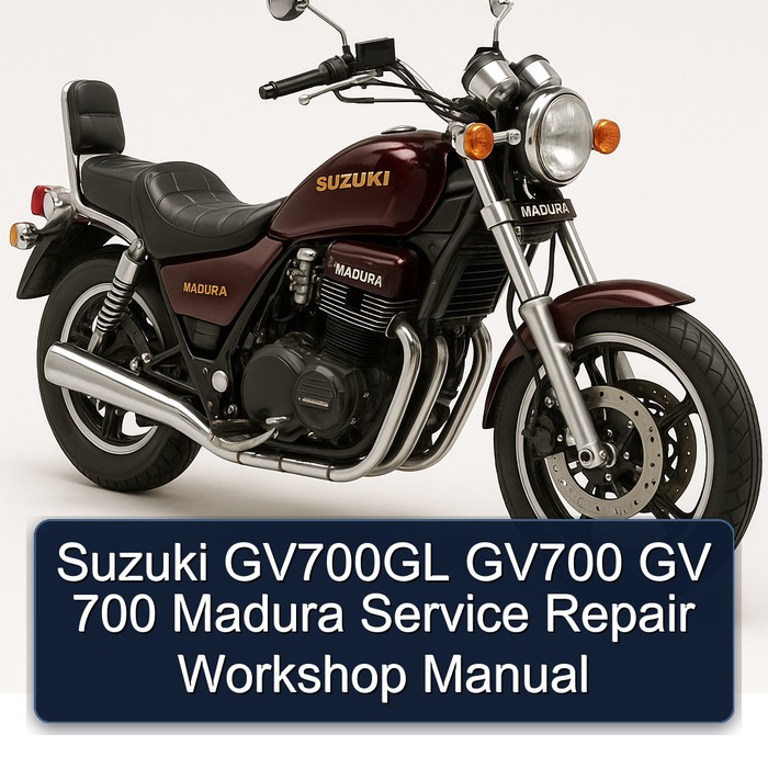 Suzuki GV700GL GV700 GV 700 Madura Service Repair Workshop Manual