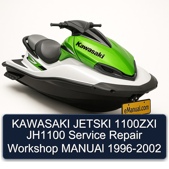 KAWASAKI JETSKI 1100ZXI JH1100 Service Repair Workshop MANUAl 1996-2002