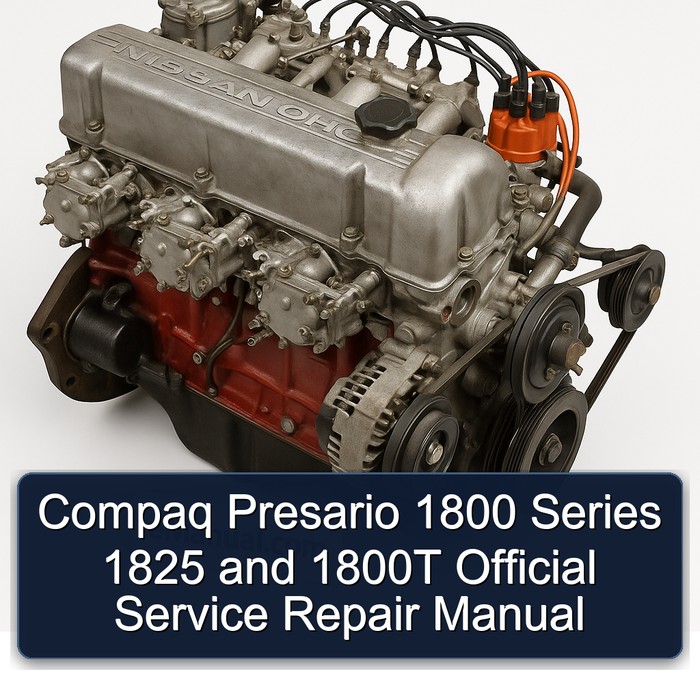 Compaq Presario 1800 Series 1825 and 1800T Official Workshop Service Repair Manual PDF Download