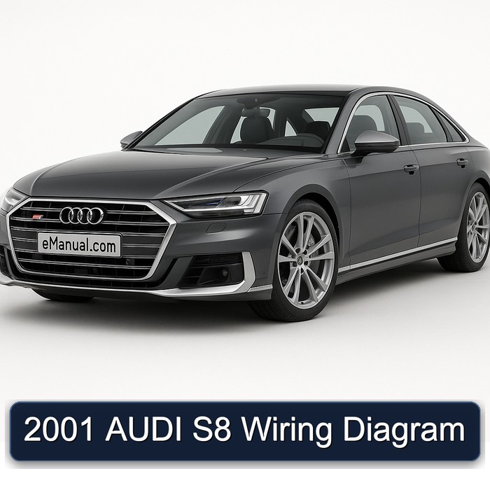 2001 AUDI S8 Wiring Diagram