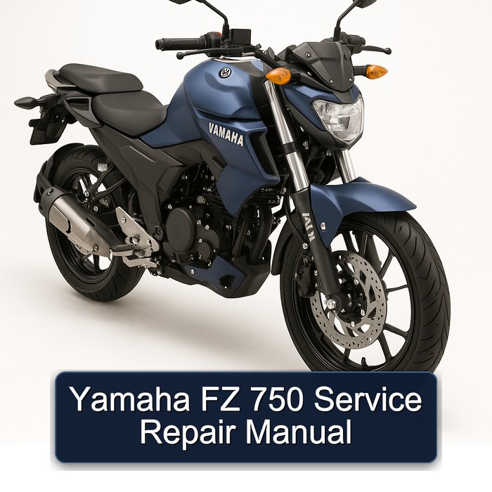 Yamaha FZ 750 Manual de servicio y reparación