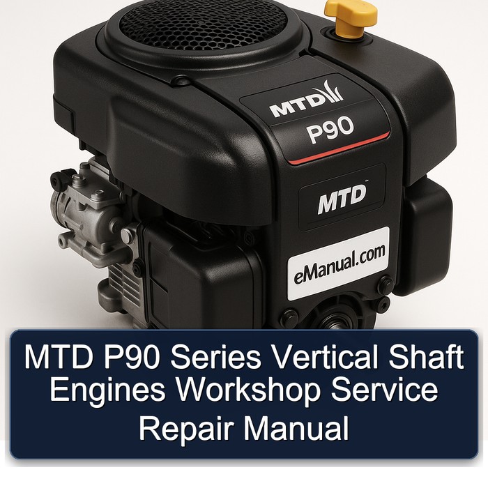 MTD P90 Serie Vertikale Wellenmotoren Werkstatt Service Reparaturhandbuch