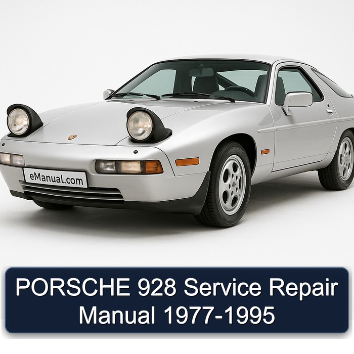 PORSCHE 928 Manual de servicio y reparación 1977-1995