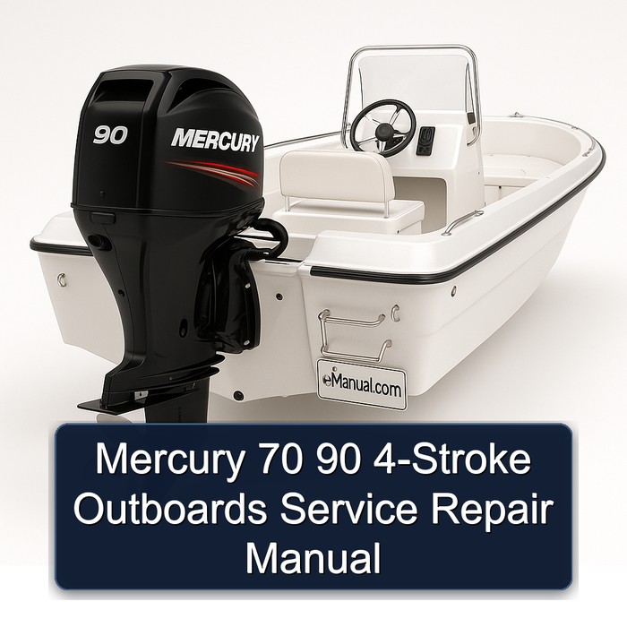 Mercury 70 90 4-Stroke Outboards Manual de servicio y reparación