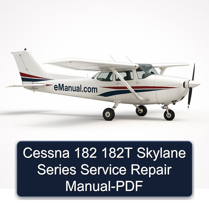 Cessna 182 182T Skylane Series Manual de servicio y reparación-PDF