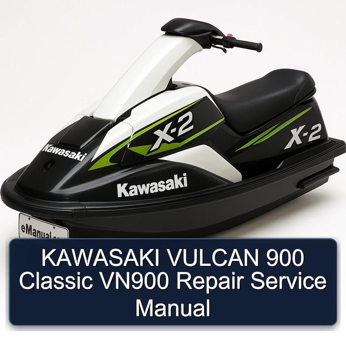 KAWASAKI VULCAN 900 Classic VN900 Repair Service Manual