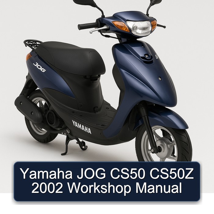 Yamaha JOG CS50 CS50Z 2002 Workshop Manual