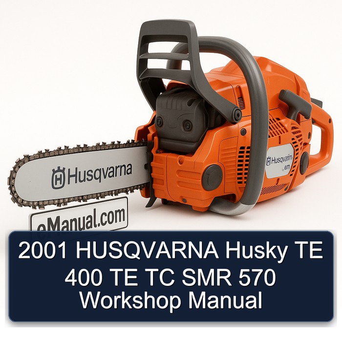 2001 HUSQVARNA Husky TE 400 TE TC SMR 570 Workshop Manual