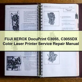 FUJI XEROX DocuPrint C3055 C3055DX Color Laser Printer Service Repair Manual 