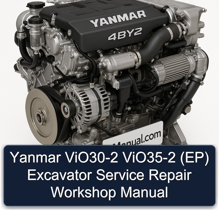Yanmar ViO30-2 ViO35-2 (EP) Excavator Service Repair Workshop Manual
