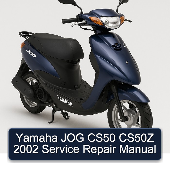 Yamaha JOG CS50 CS50Z 2002 Manual de servicio y reparación