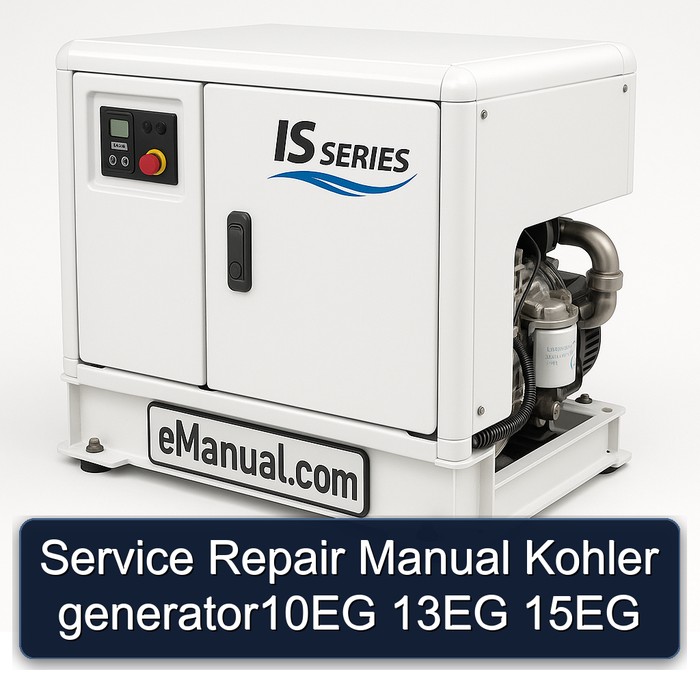 Service Repair Manual Kohler generator10EG 13EG 15EG