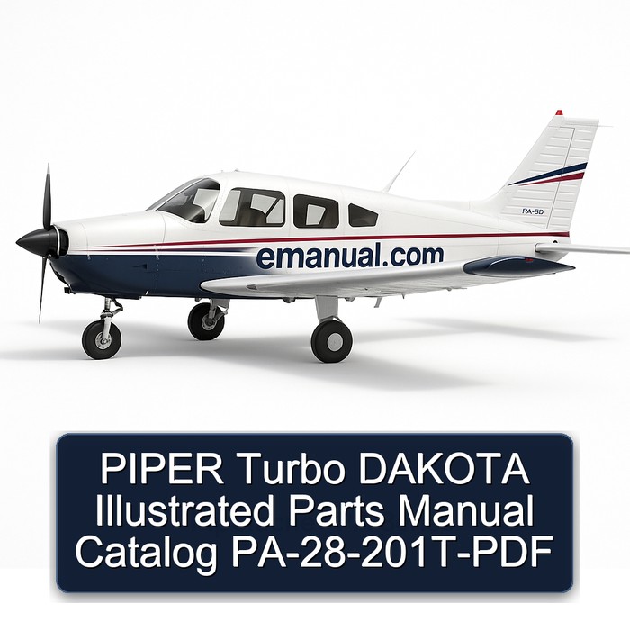 PIPER Turbo DAKOTA Illustrated Parts Manual Catalog PA-28-201T-PDF