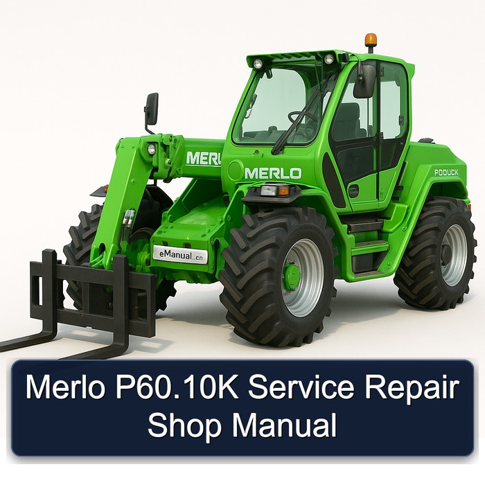 Merlo P60.10K Service Repair Shop Manual 