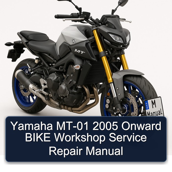 Yamaha MT-01 2005 Onward BIKE Workshop Manual de servicio y reparación