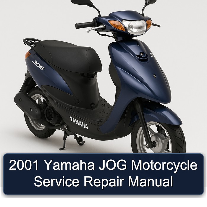 2001 Yamaha JOG Motorcycle Manual de servicio y reparación