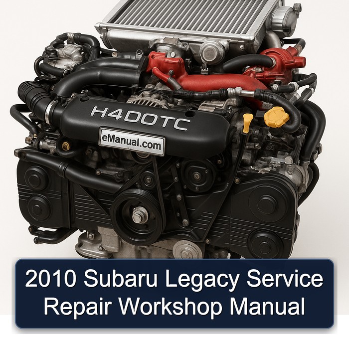 2010 Subaru Legacy Service Repair Workshop Manual