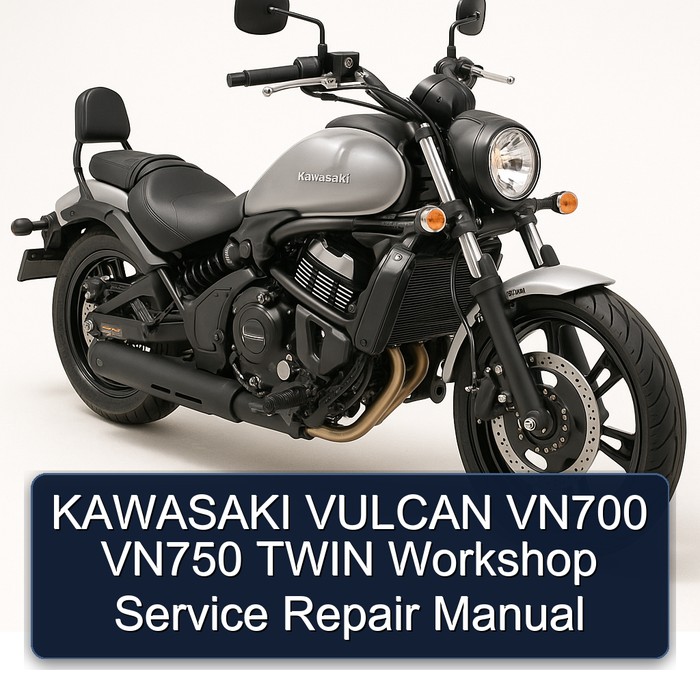 KAWASAKI VULCAN VN700 VN750 TWIN Workshop Service Repair Manual