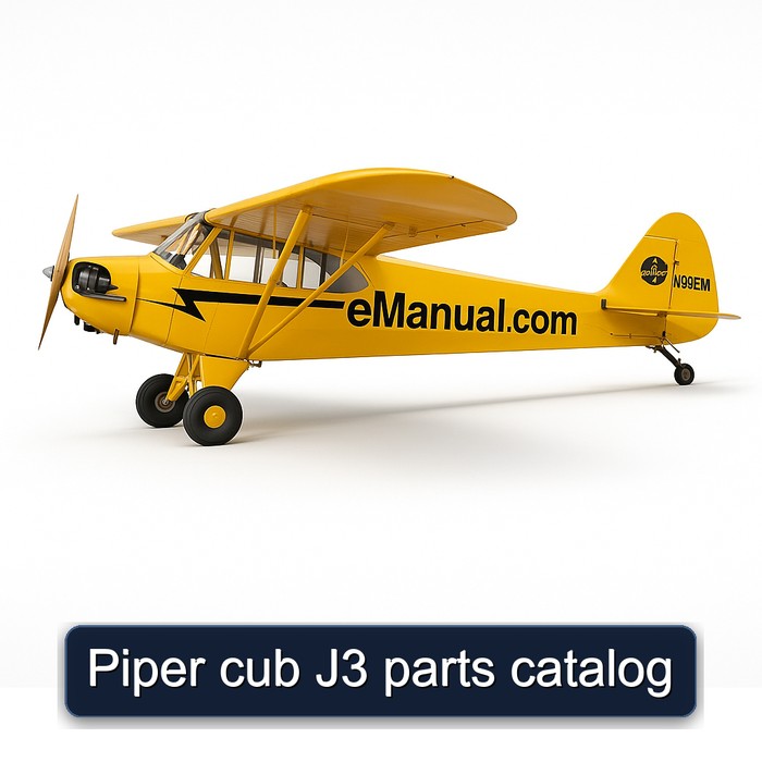 Piper cub J3 parts catalog