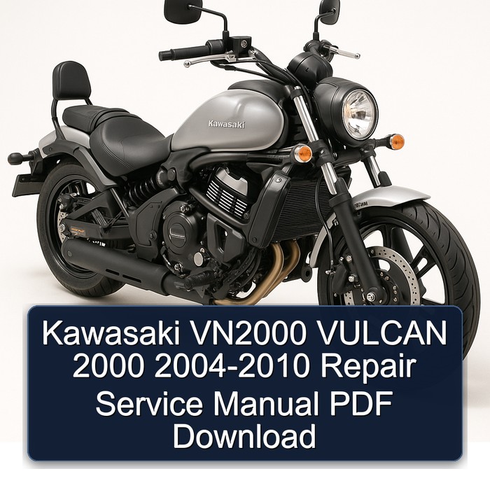 Kawasaki VN2000 VULCAN 2000 2004-2010 Repair Service Manual PDF Download