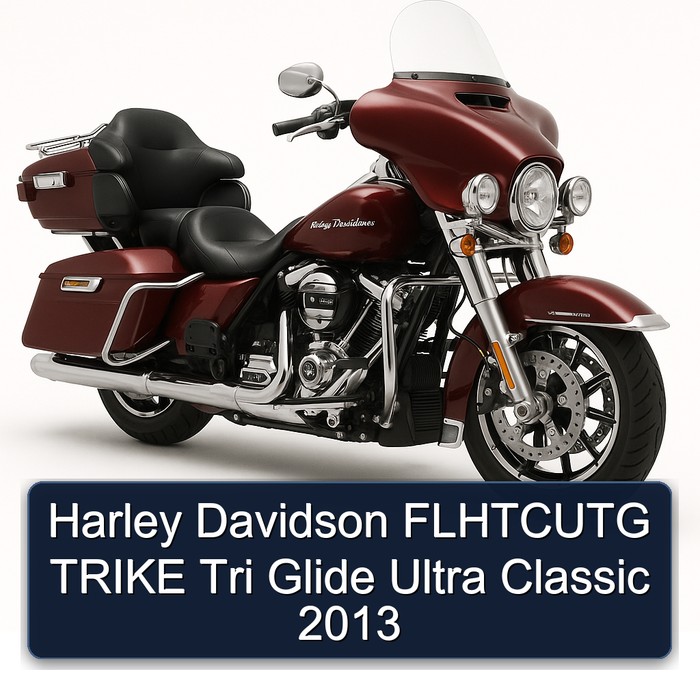 Harley Davidson FLHTCUTG TRIKE Tri Glide Ultra Classic 2013