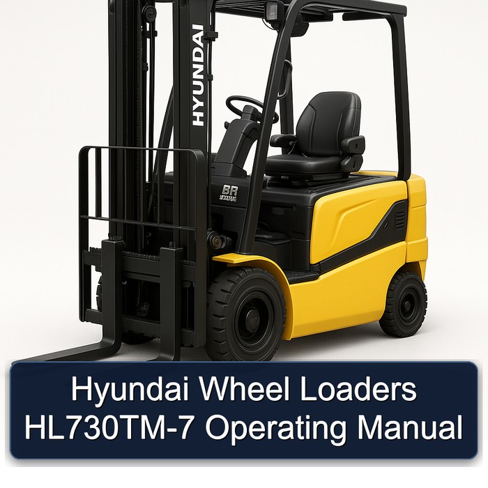 Hyundai Wheel Loaders HL730TM-7 Operating Manual