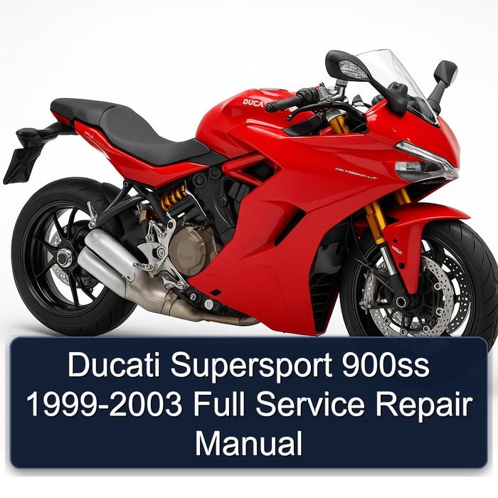 Ducati Supersport 900ss 1999-2003 Full Service Repair Manual