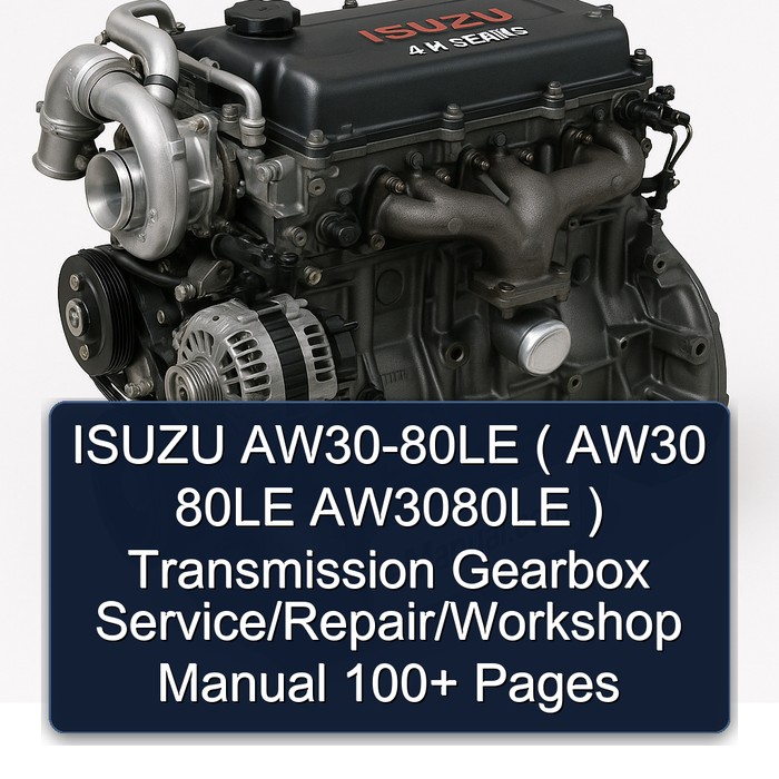 ISUZU AW30-80LE Getriebeservice-Handbuch