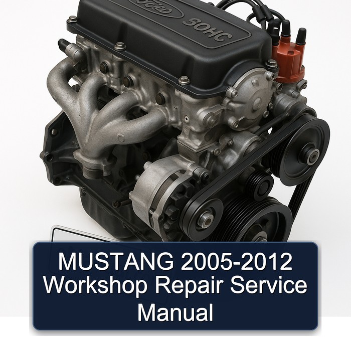 MUSTANG 2005-2012 Workshop Repair Service Manual 