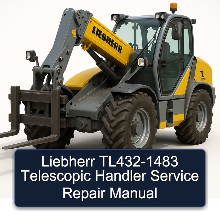 Liebherr TL432-1483 Telescopic Handler Service Repair Manual 