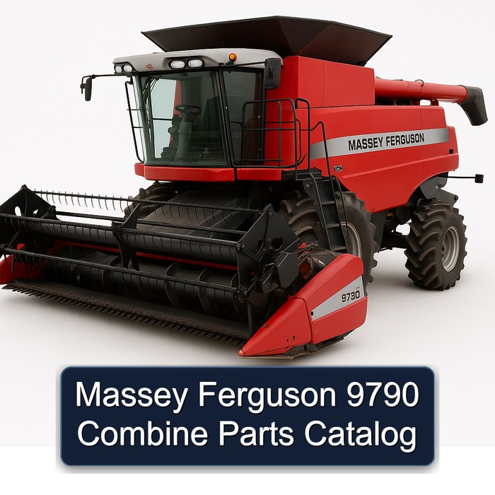 Massey Ferguson 9790 Combine Parts Catalog