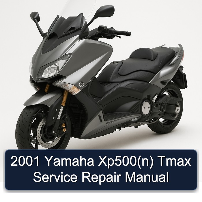 2001 Yamaha Xp500(n) Tmax Manual de servicio y reparación