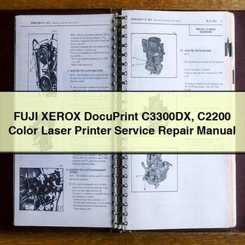 FUJI XEROX DocuPrint C3300DX C2200 Color Laser Printer Service Repair Manual 