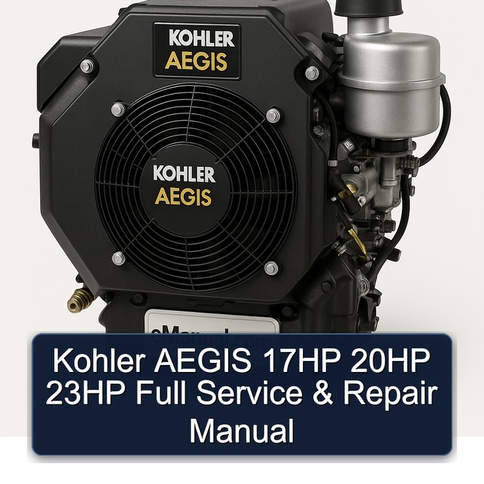 Kohler AEGIS 17HP 20HP 23HP Full Manual de servicio y reparación