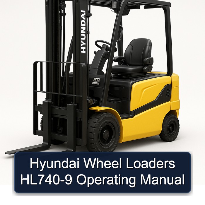 Hyundai Radlader HL740-9 Betriebsanleitung