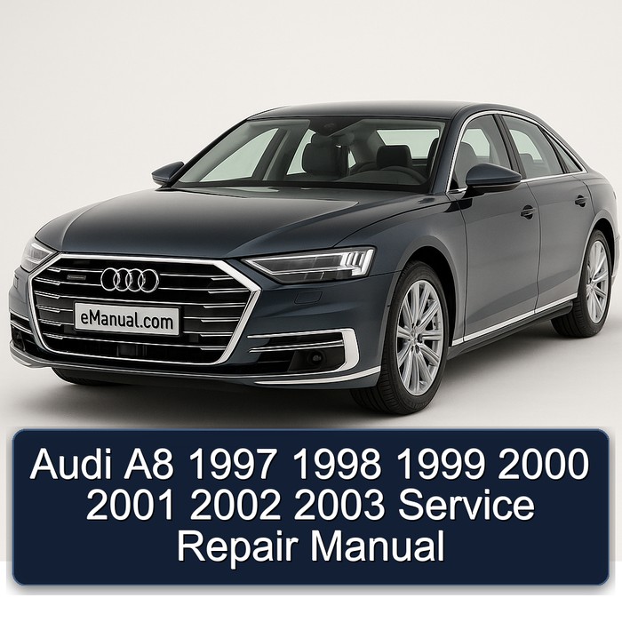 Audi A8 1997 1998 1999 2000 2001 2002 2003 Service Repair Manual