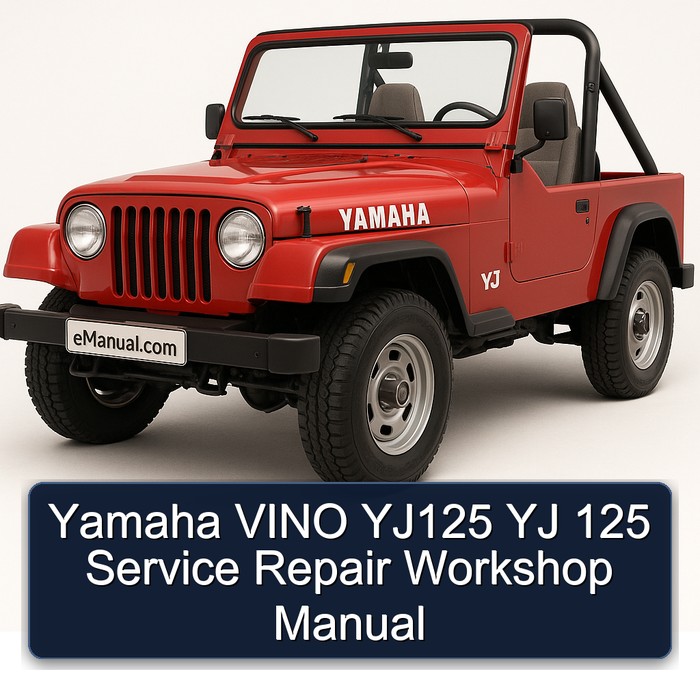 Yamaha VINO YJ125 YJ 125 Service Repair Workshop Manual