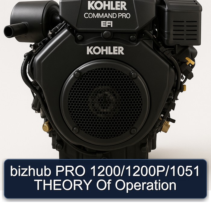 Bizhub Pro 1200/1200P/1051 Theory of Operation PDF Download