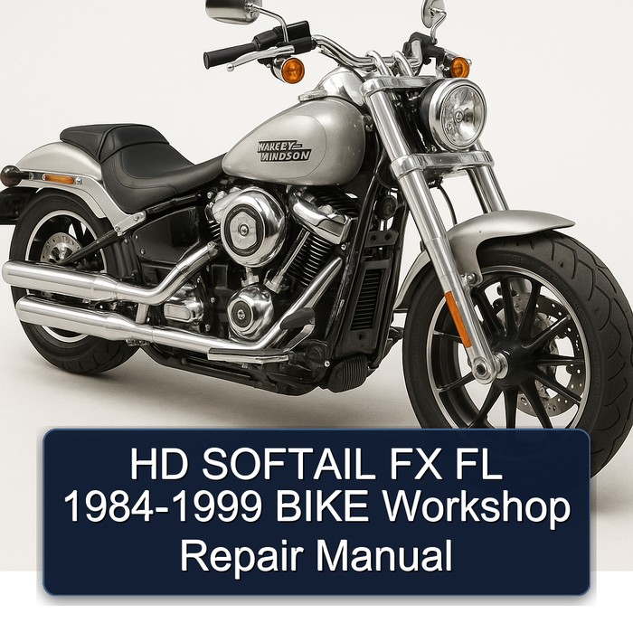 HD SOFTAIL FX FL 1984-1999 BIKE Workshop Repair Manual