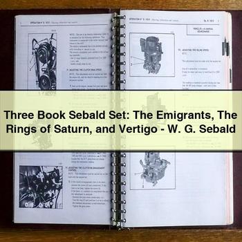 Three Book Sebald Set: the Emigrants the Rings of Saturn and Vertigo-W. G. Sebald PDF Download